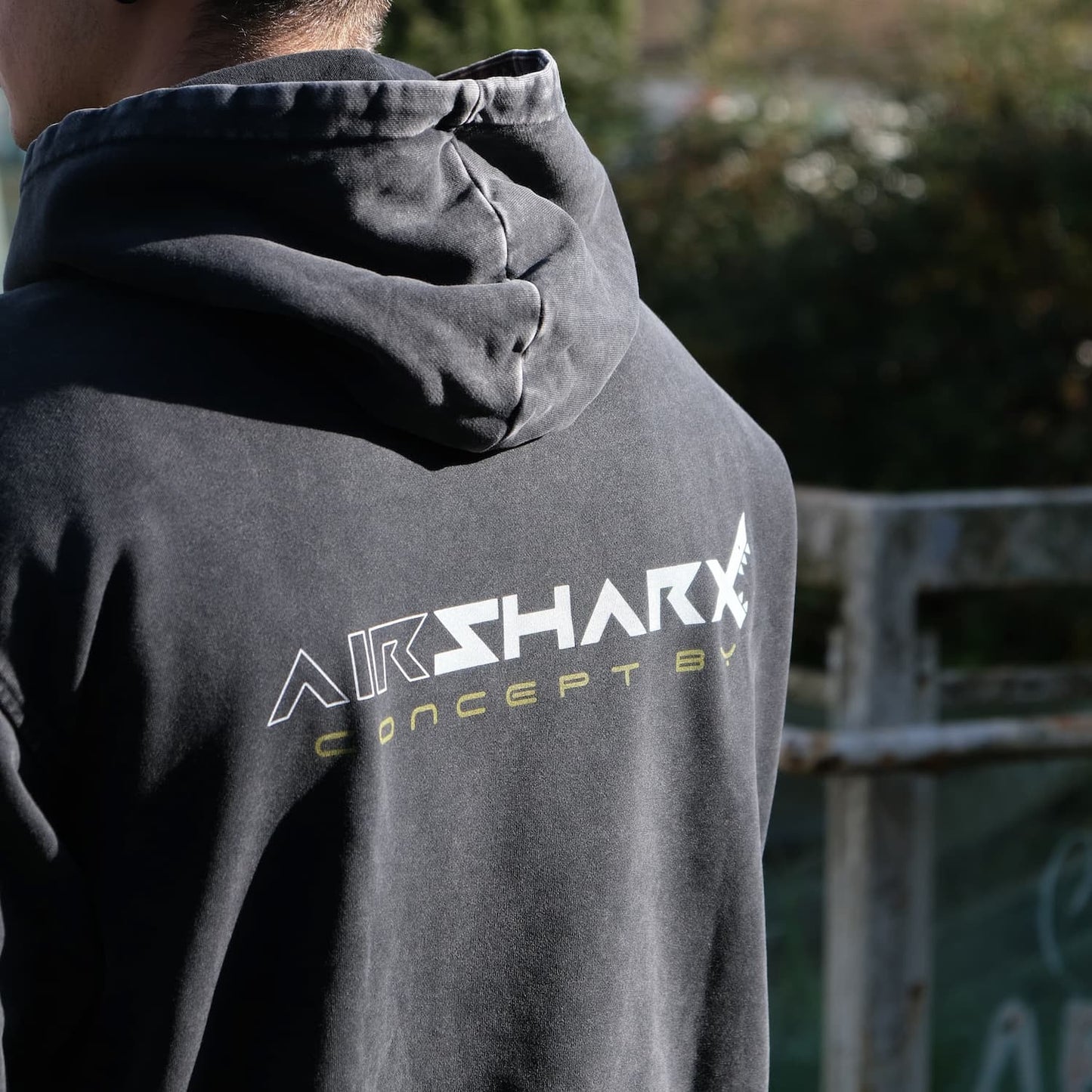 Hoodie CONCEPT BY - Faded Black - AIRSHARX®