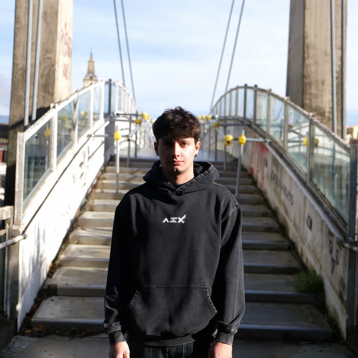 Hoodie CONCEPT BY - Faded Black - AIRSHARX®