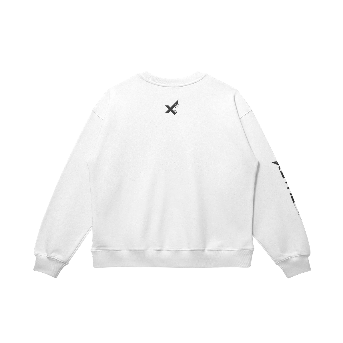 Sweatshirt MINIMAL CREW - White - AIRSHARX®
