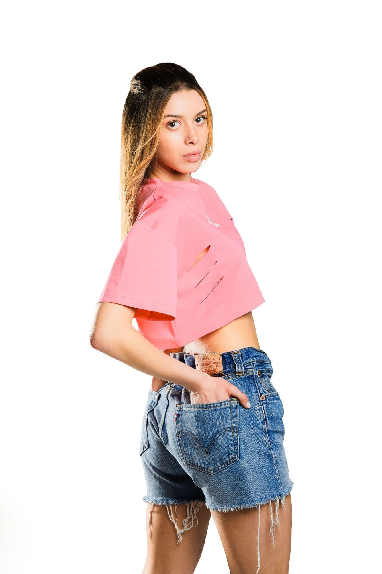 T - SHARX - Oversize Crop Top - AIRSHARX®