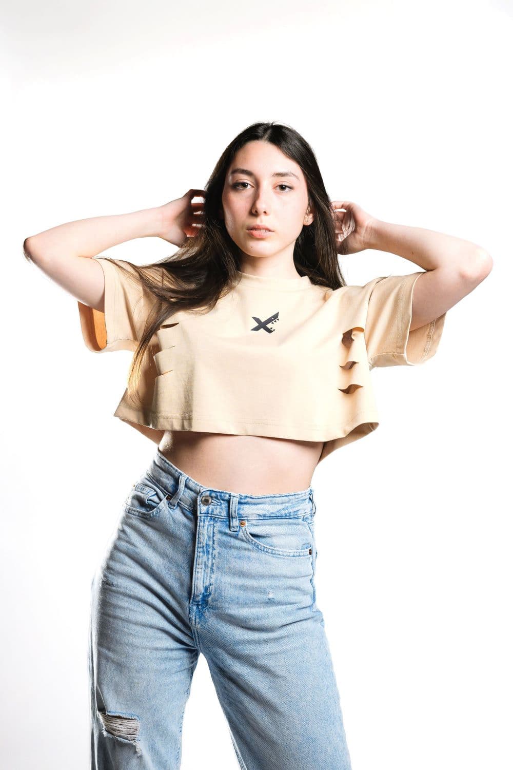 T - SHARX - Oversize Crop Top - AIRSHARX®