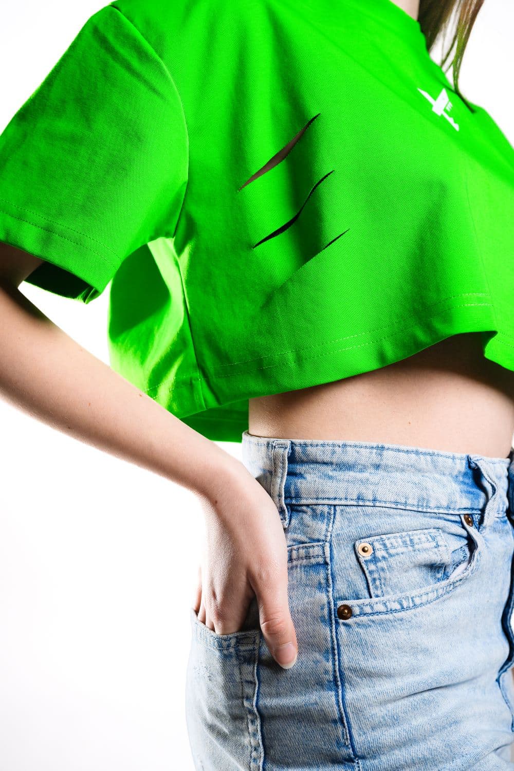 T - SHARX - Oversize Crop Top - AIRSHARX®