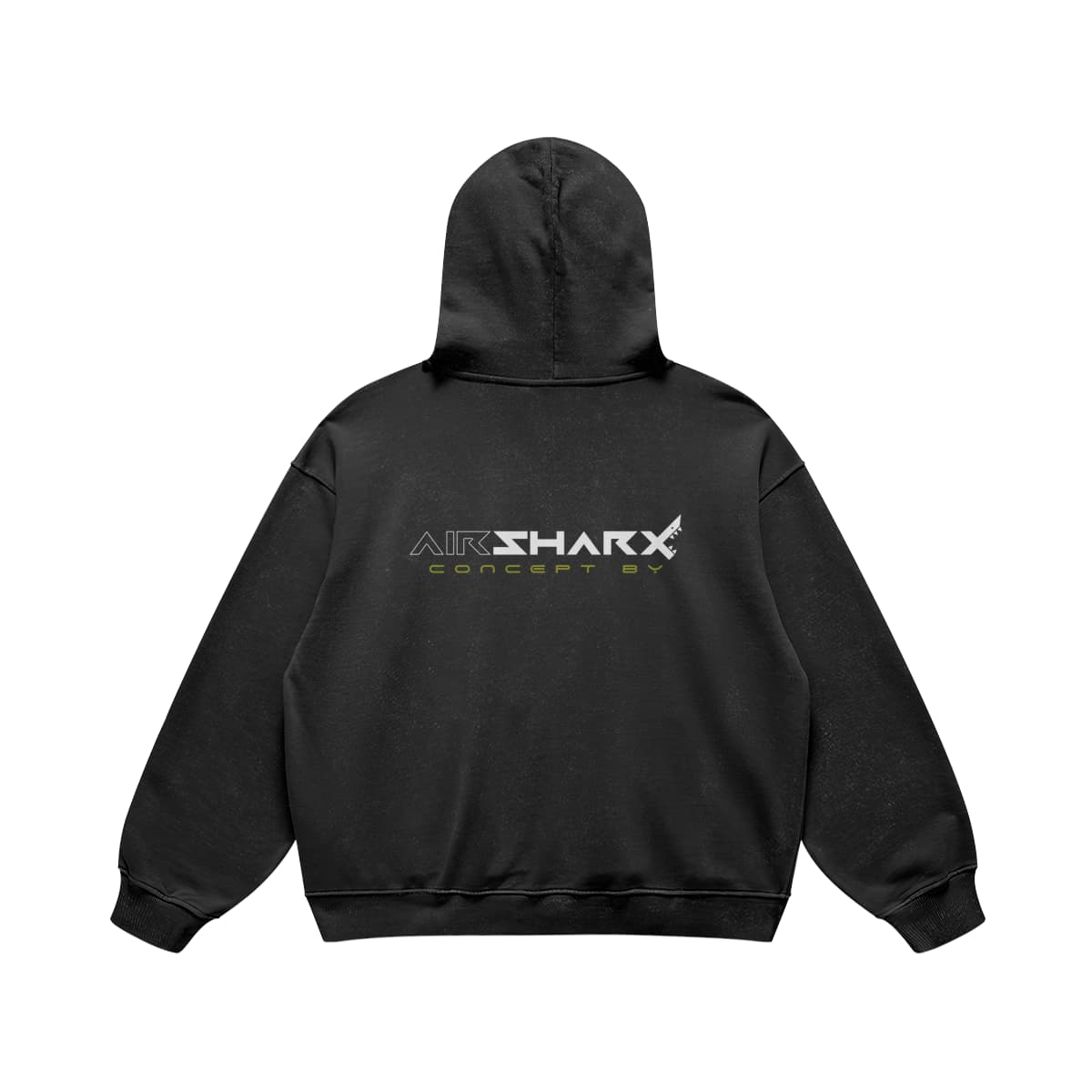 Hoodie CONCEPT BY - Faded Black - AIRSHARX®