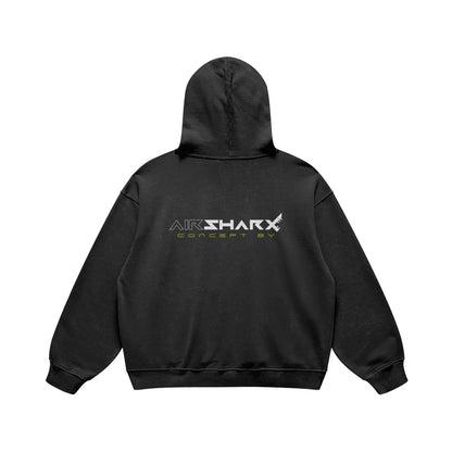 Hoodie CONCEPT BY - Faded Black - AIRSHARX®