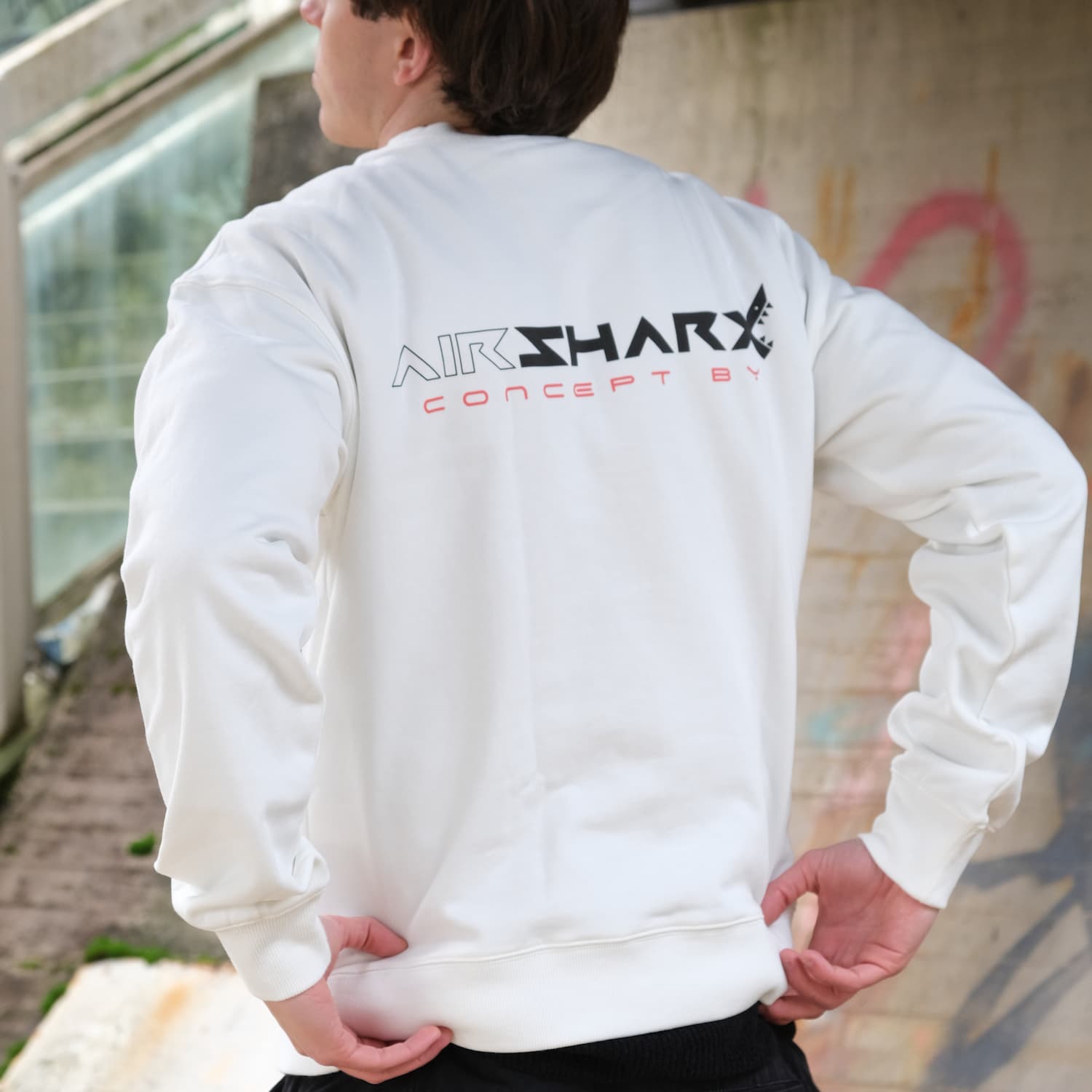 Sweatshirt CONCEPT BY - White - AIRSHARX®