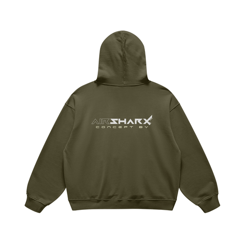 Hoodie CONCEPT BY - Olive Green - AIRSHARX®