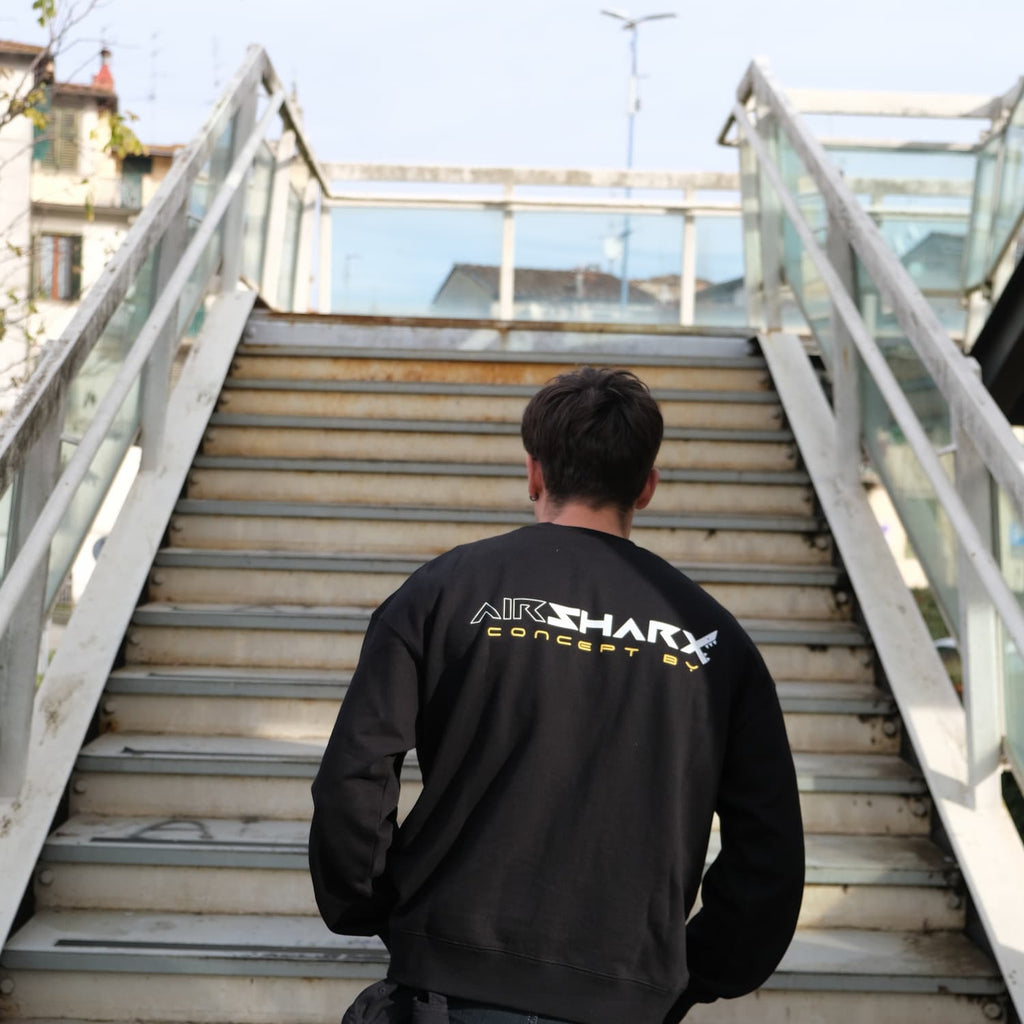 Sweatshirt CONCEPT BY - Black - AIRSHARX®