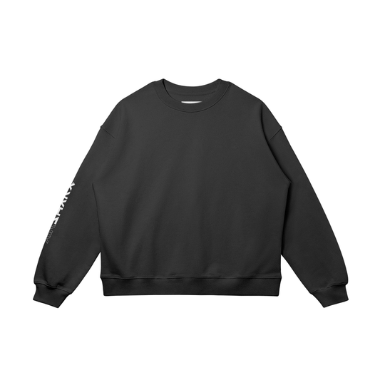 Sweatshirt MINIMAL CREW - Black - AIRSHARX®