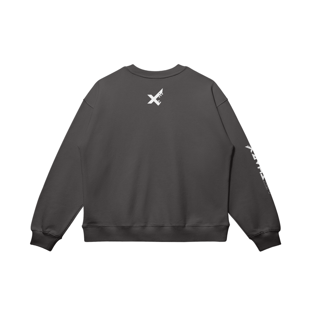 Sweatshirt MINIMAL CREW - Charcoal Grey - AIRSHARX®