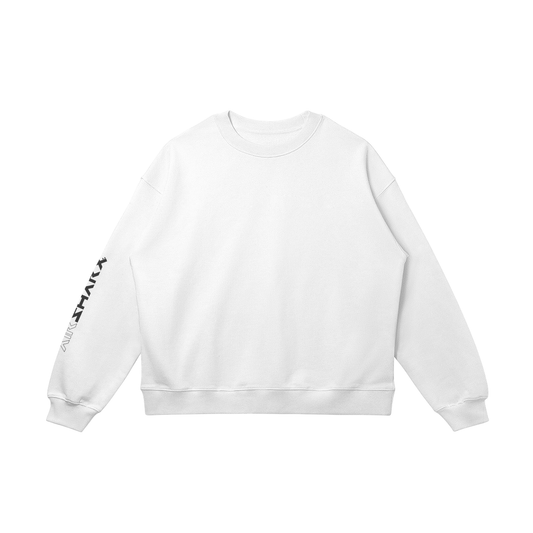 Sweatshirt MINIMAL CREW - White - AIRSHARX®