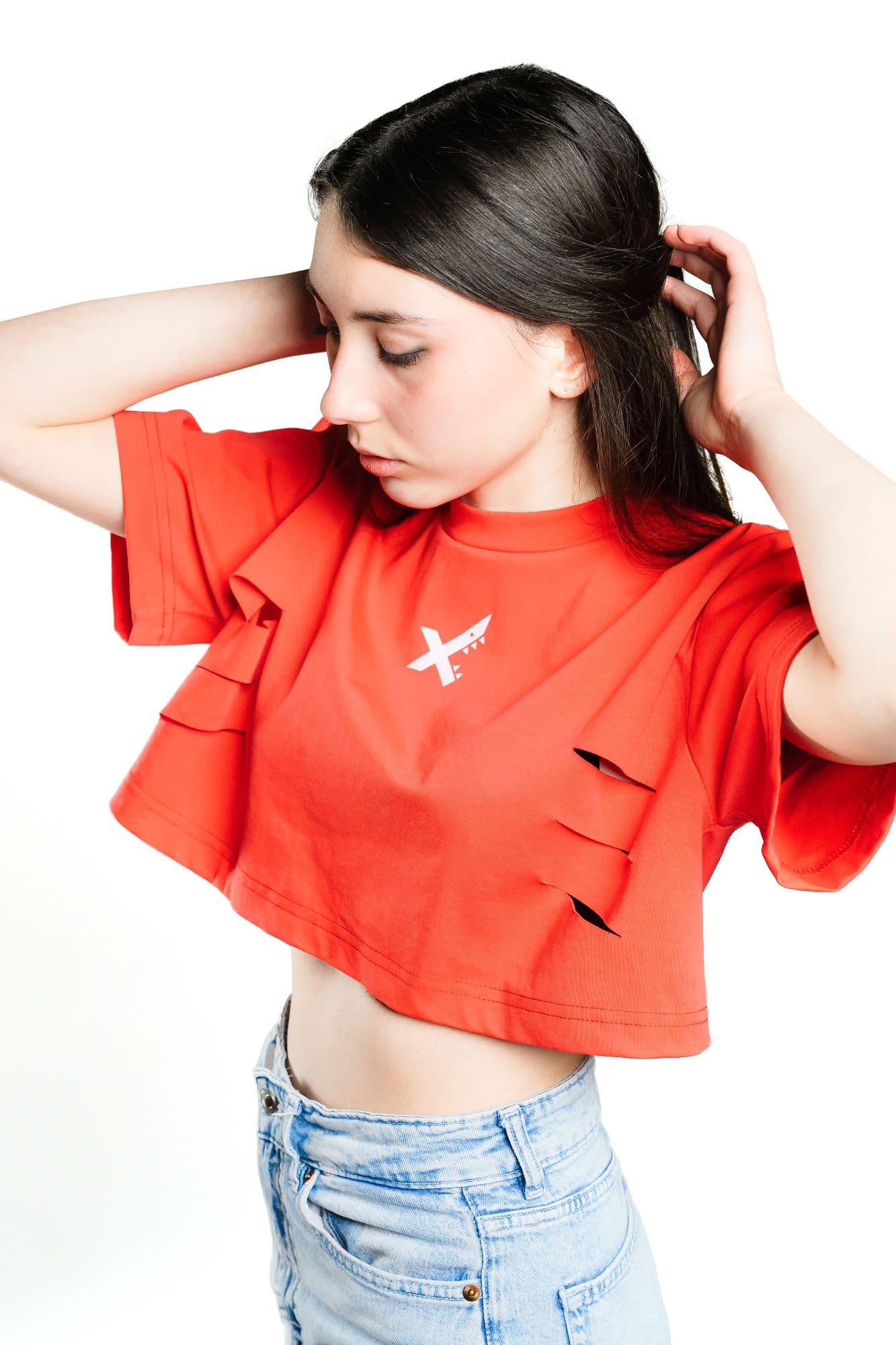 T - SHARX - Oversize Crop Top - AIRSHARX®