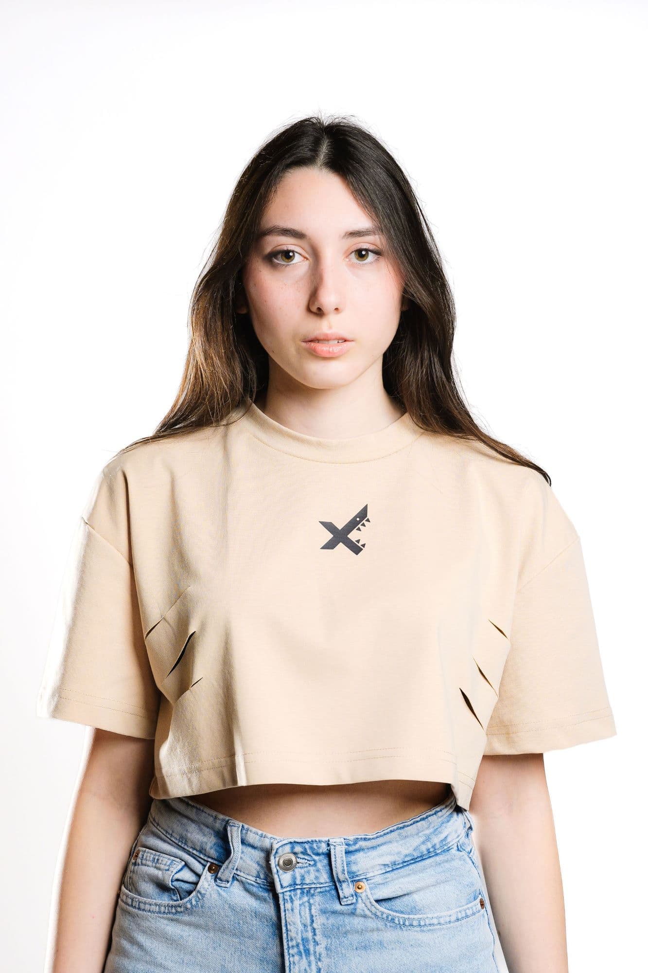T - SHARX - Oversize Crop Top - AIRSHARX®