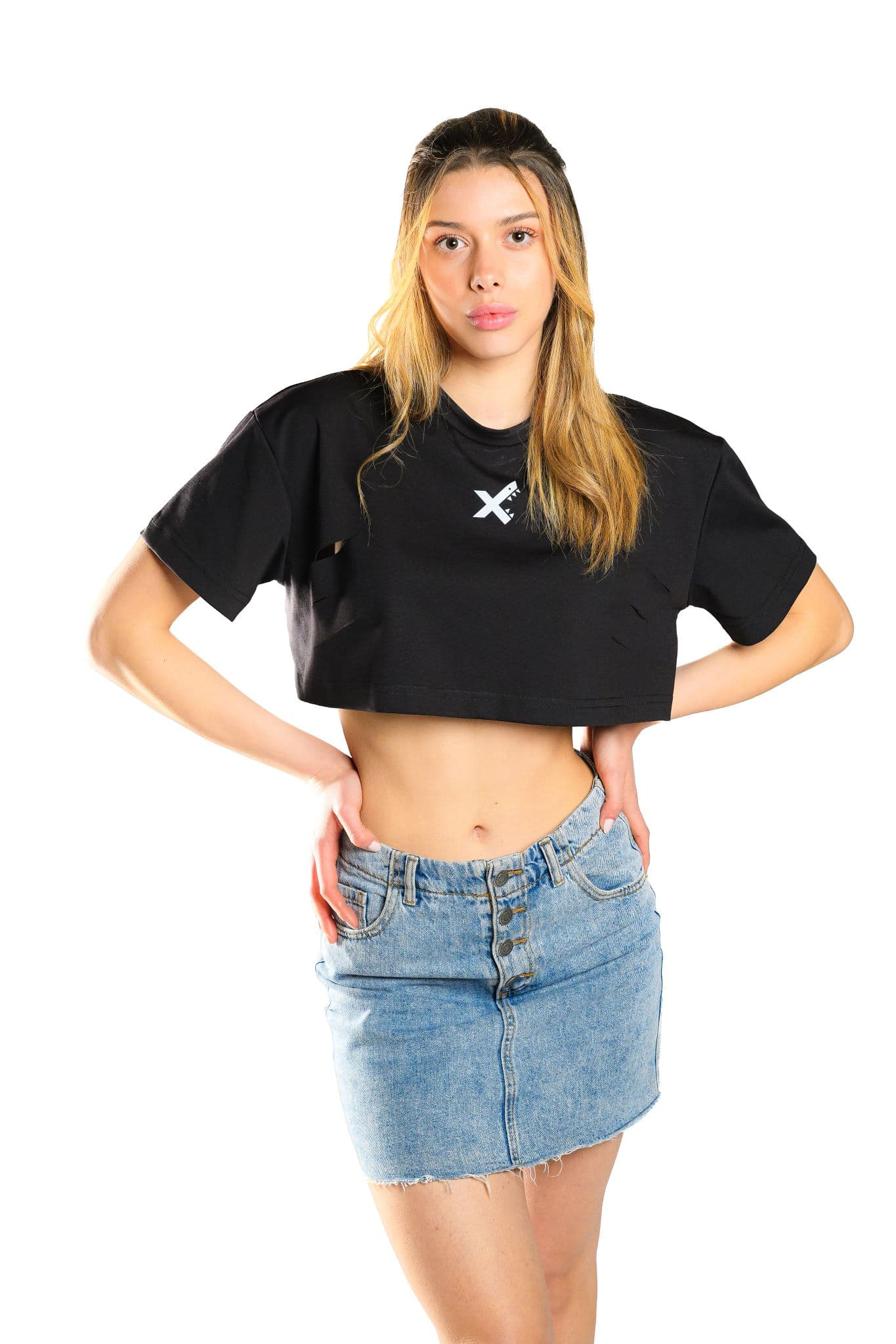 T - SHARX - Oversize Crop Top - AIRSHARX®