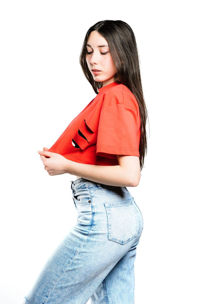 T - SHARX - Oversize Crop Top - AIRSHARX®